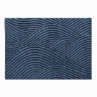 Adarra entry door mat in blue on a white background