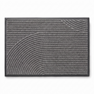 Adarra entry door mat in grey on a white background