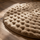 Nerja rug in khaki bubble texture detail