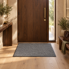Adarra Non Slip Polypropylene Entry Door Mat for High Traffic Doorways, Grey, in the entry hall